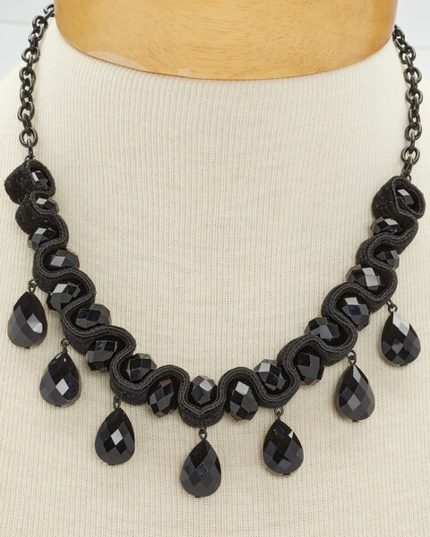 Luxe Velvet Gems Necklace