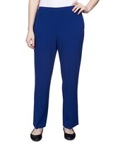 Alfred Dunner® Downtown Vibe Scuba Crepe Stretch Fit Short Length Pant thumbnail number 1