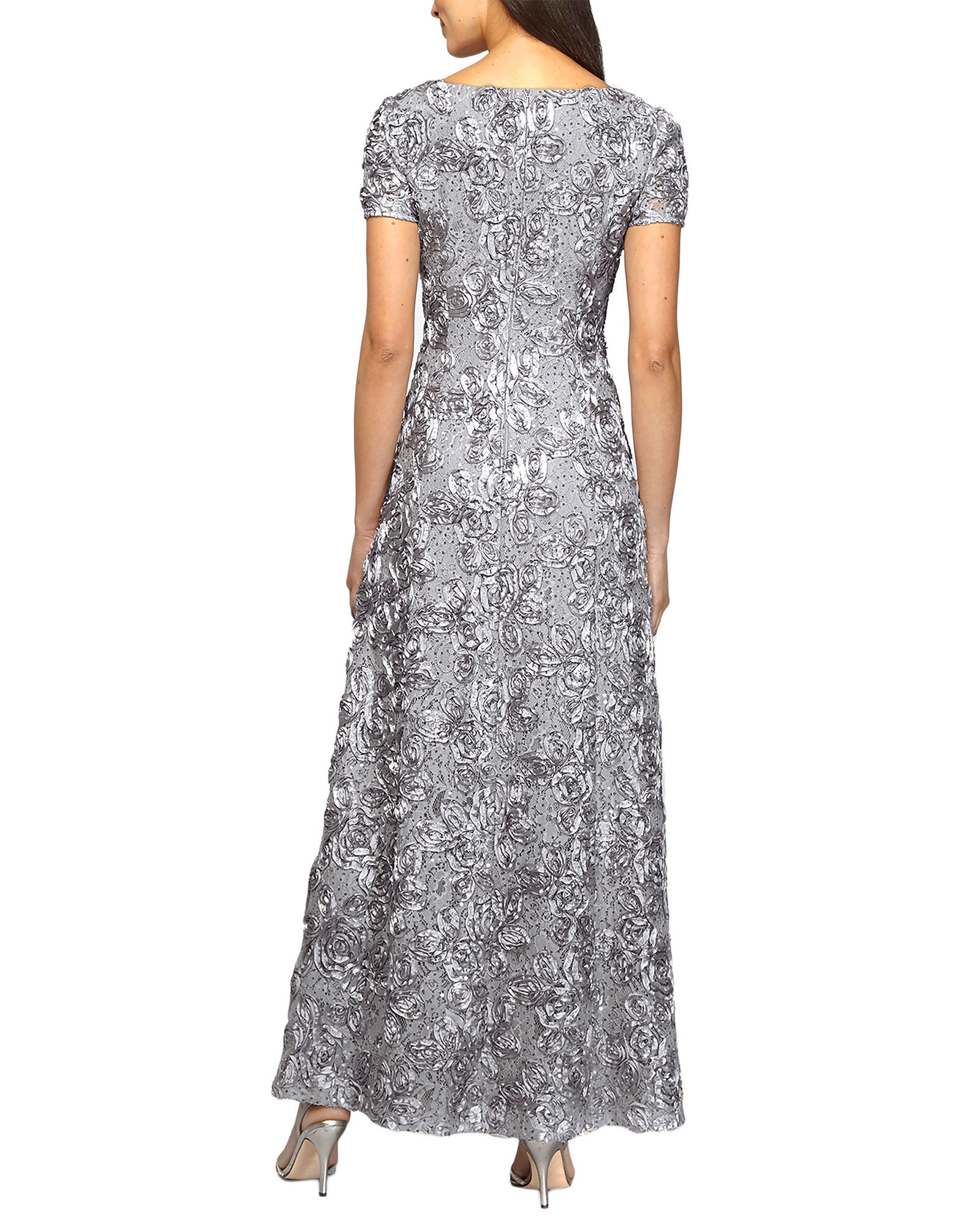 Rosette a line gown cheap