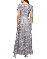 Rosette A-Line Gown  by Alex Evenings thumbnail number 3