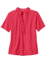 Stretch Eyelet Tee thumbnail number 6