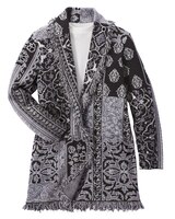Jacquard Fringe Cardigan thumbnail number 4