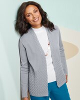 Open Cable Cardigan thumbnail number 1