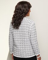 Alfred Dunner Knit Texture Jacket thumbnail number 2