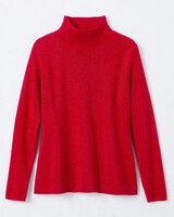 Metallic Mock Neck Sweater thumbnail number 2