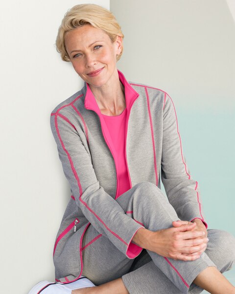 Tranquility Knits Long Sleeve Jacket by D&D Lifestyle™