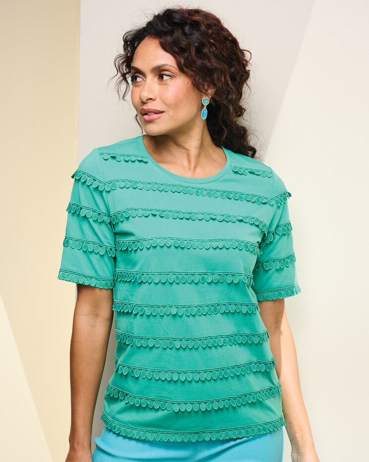 RickRack Stripe Tee image number 1