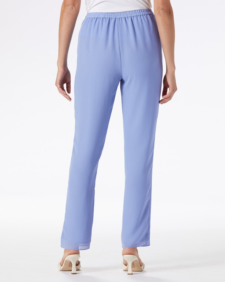 Flirty Solid Slim Leg Pants image number 2