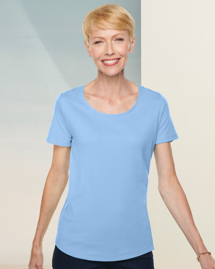 Essential Open Back Tee image number 1