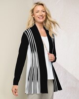 Graphic Twirl Cardigan thumbnail number 1
