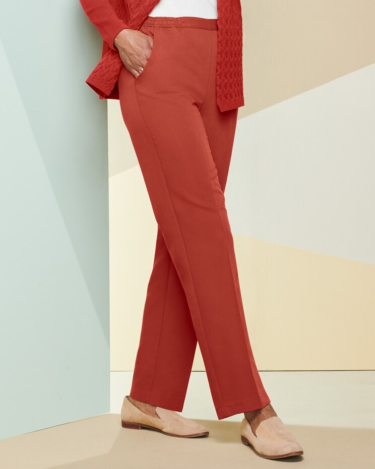 Washable Wool Blend Pants image number 1