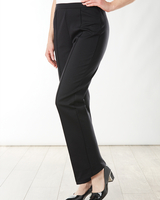 Ponte Stitched Crease Straight Leg Pull-On Pants thumbnail number 2