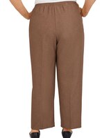 Alfred Dunner Classic Pull-On Textured Proportioned Straight Leg Pants thumbnail number 2