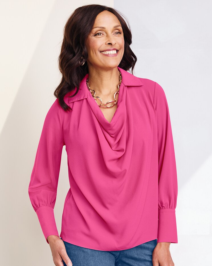 Drape Blouse image number 1
