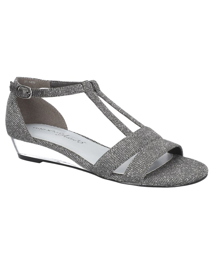 Easy Street® Alora Wedge Sandals image number 1