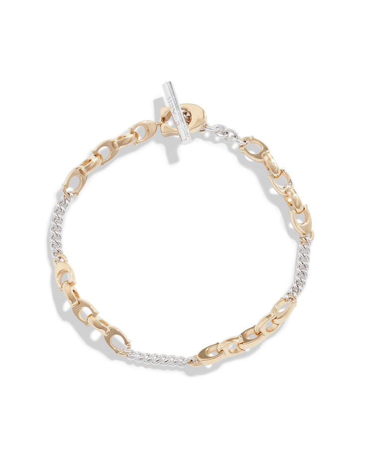 Coach Mixed Chain-Link Bracelet image number 1