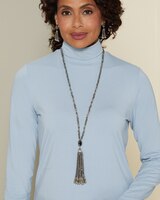 Nightfall Tassel Necklace thumbnail number 1