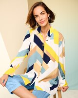 Sunrise Mixed Stripe Top thumbnail number 1
