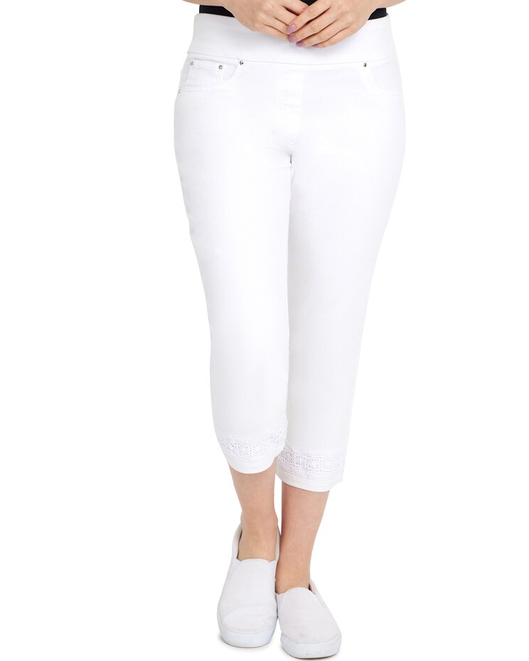 Ruby Rd® Isle Verde Stretch Denim Capri image number 1