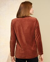 Knit Cord Blazer thumbnail number 2