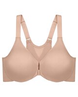 Glamorise Full Figure Plus Size WonderWire Front-Closure Posture Back Bra Underwire thumbnail number 4