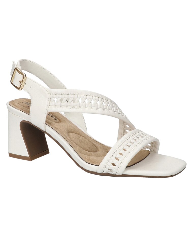Easy Street® Rowan Square Toe Block Heel Sandals image number 1