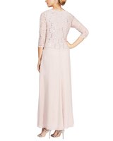 Long Lace Mock Dress  thumbnail number 3