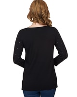 Ruby Rd® Stud Embellished Tunic Sweater thumbnail number 2