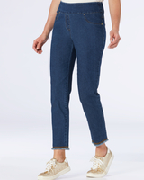 Stretch Denim Ankle Pants thumbnail number 1