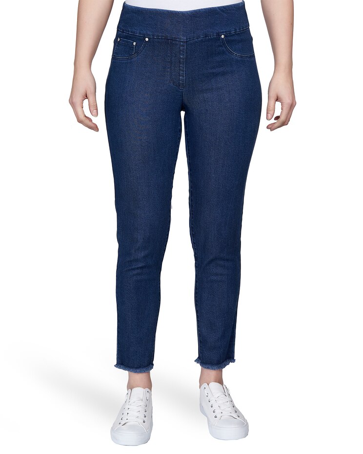 Ruby Rd® Super Soft Denim-Like Twill Jeans image number 1