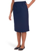 Alfred Dunner® Cinch Waist Midi Skirt with Slant Pockets thumbnail number 6