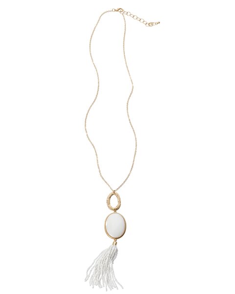 Luminous Tassel Necklace