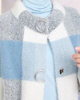 Winter Plaid Sweater Jacket thumbnail number 3