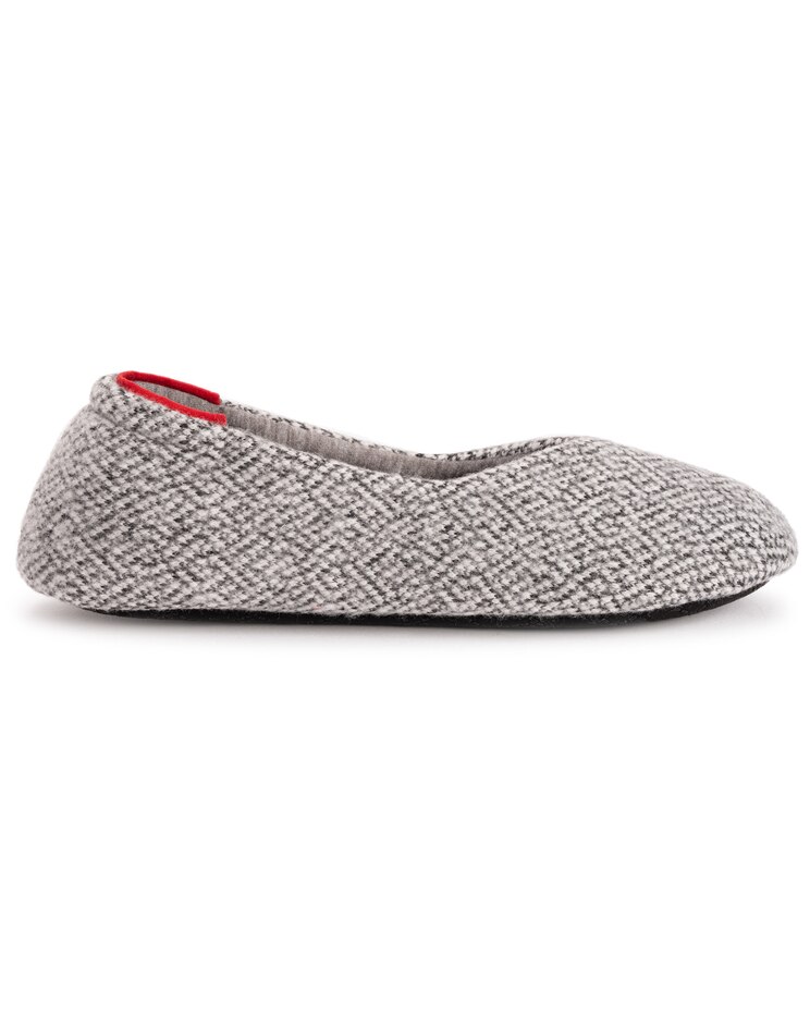 MUK LUKS® Women's Travel Ballerina 2Pr Pack Slippers image number 5