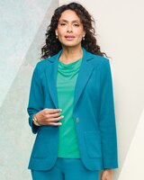 Look-Of-Linen Blazer thumbnail number 1