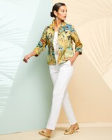 Eyelet Rainforest Shirt Jacket thumbnail number 2