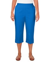 Alfred Dunner® Neptune Beach Pull-On Beach Capri thumbnail number 1