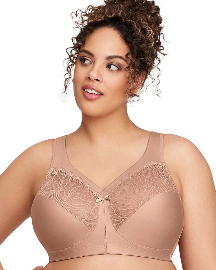 Glamorise® Full Figure MagicLift® Natural Shape Support Bra Wirefree image number 1