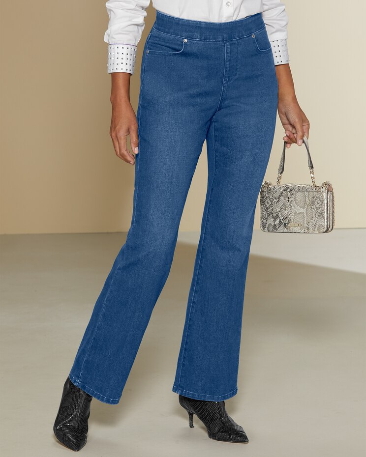 Slimtacular® Dream Jeans Boot Cut image number 1