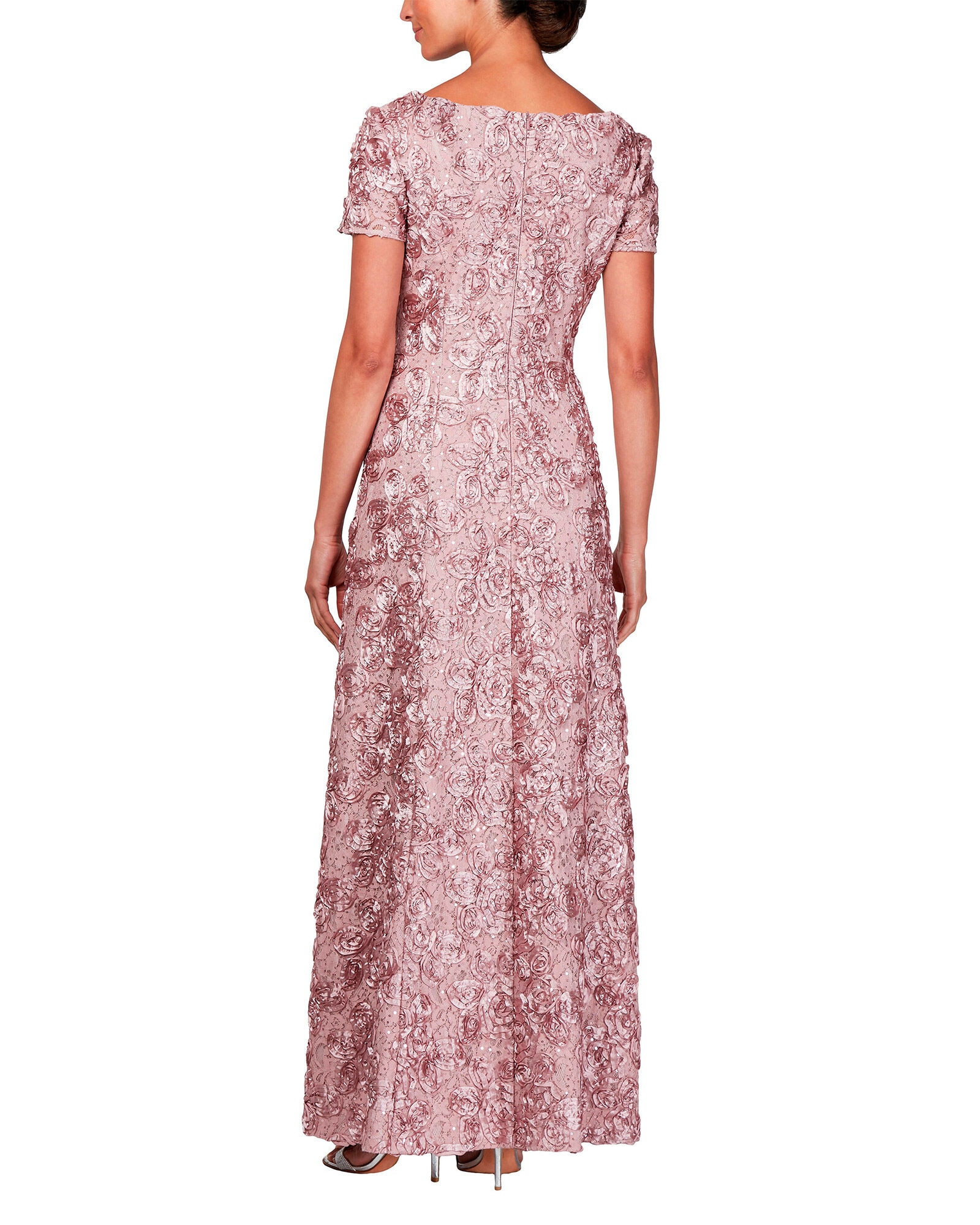 Rosette a cheap line gown