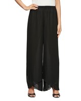 Wide Leg Chiffon Pant with Tulip Hem thumbnail number 1
