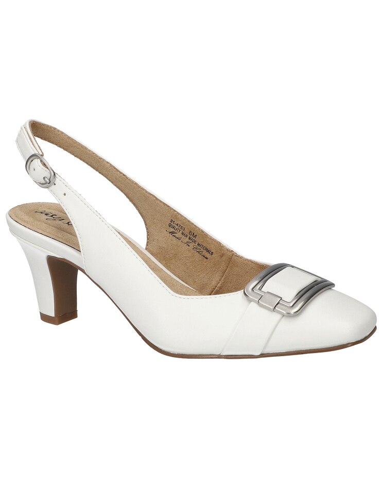 Easy Street® Sway Square Toe Slingback Pumps image number 1