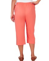 Alfred Dunner® Neptune Beach Pull-On Beach Capri thumbnail number 2