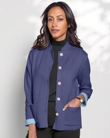 Bayside Cotton Sweater Blazer thumbnail number 1