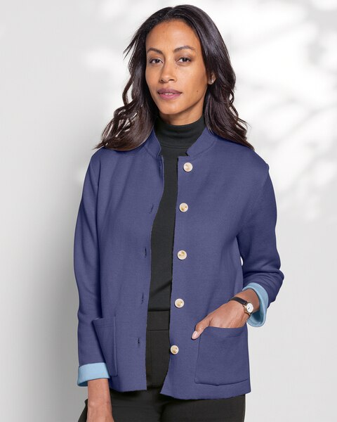 Bayside Cotton Sweater Blazer