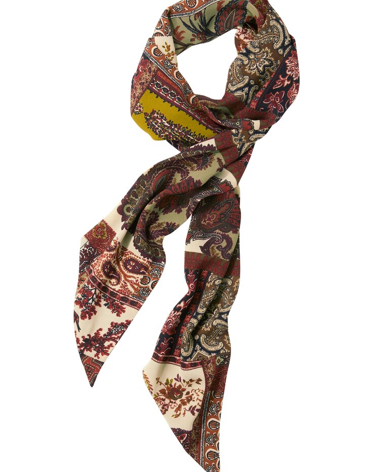Botanical Patchwork Scarf image number 1