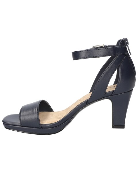 Easy Street® Ro Square Toe Heeled Sandals