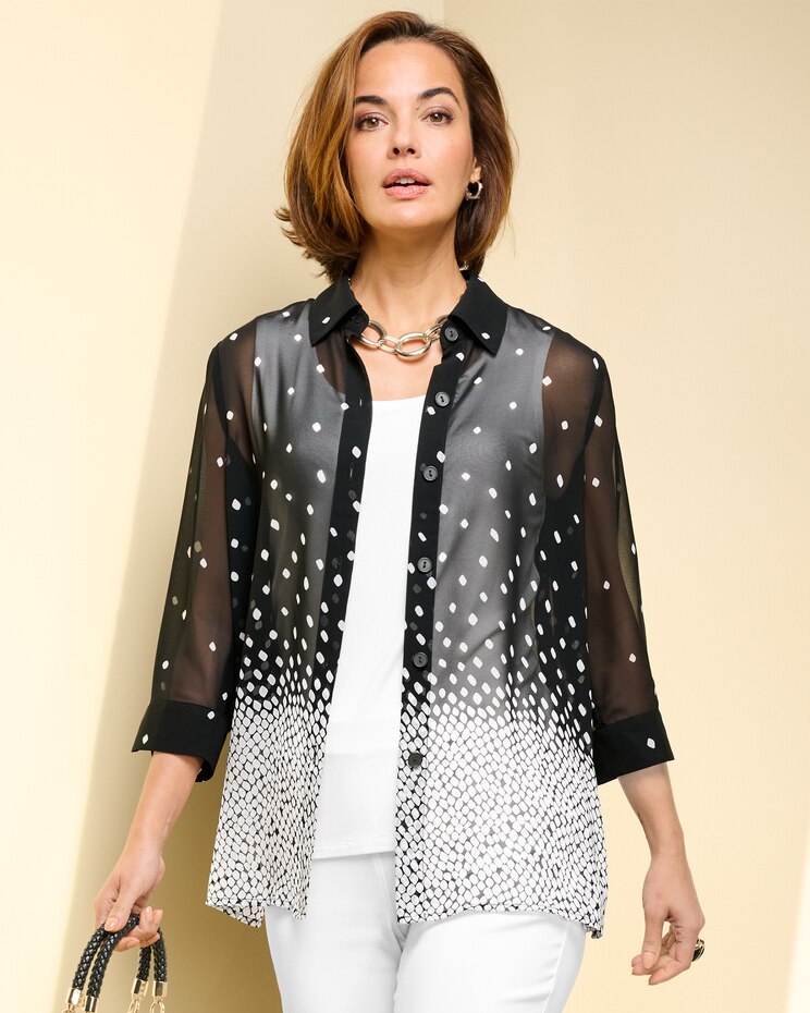 Waterfall Pebble Big Shirt image number 1