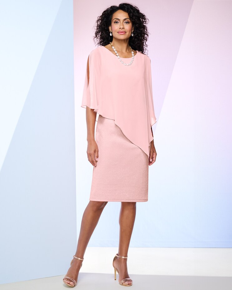 Shimmer Knit Dress image number 1