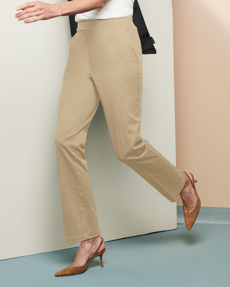 Comfort Stretch Pull-On Pants image number 2